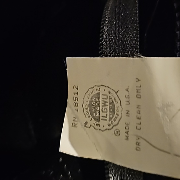 Bridal Originals Bridesmaid Vintage Black Velvet Sweetheart Dress Size 11/12 - Picture 13 of 15